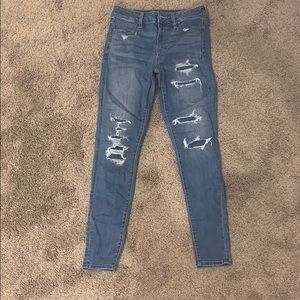 American Eagle distressed jeans